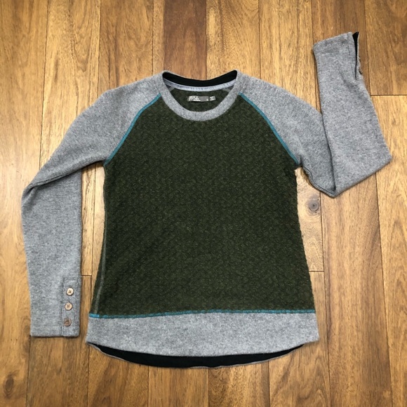Prana Sweaters - Prana size small textured knit wool blend sweater